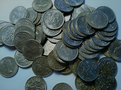 Great Britain 6 Pence Sixpence  1962 1963 1964 1965 1966 1967 Wedding Gift